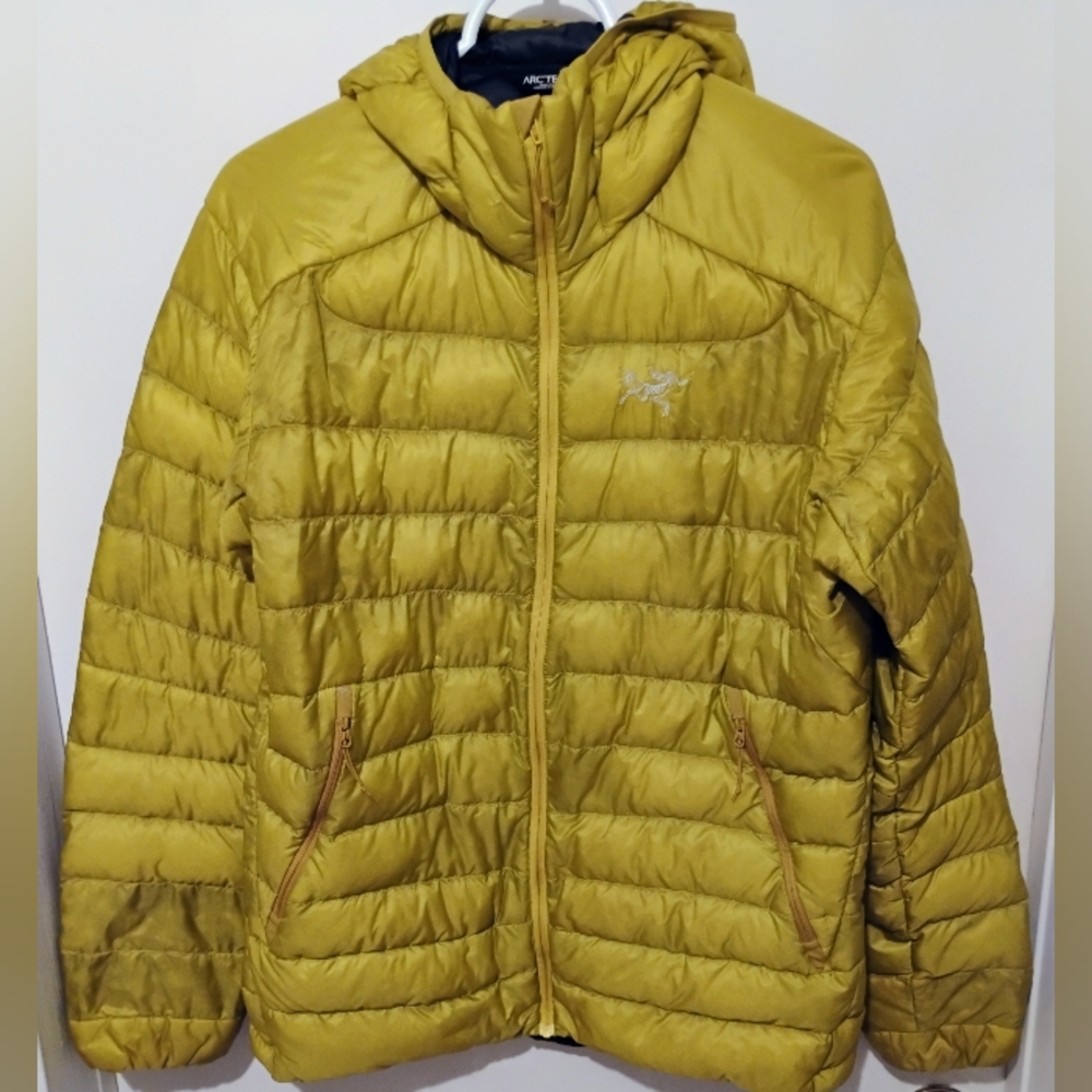 Arc´teryx CERIUM HOODY  Mens Down & Puffer Jacket/Bright Yellow/Sz M